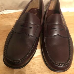 Brown brooks brothers penny loafer